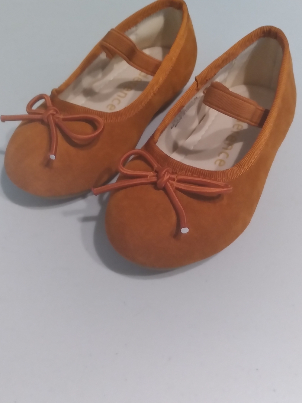 Girl's Fall Brown Ballet Flat with Bow
